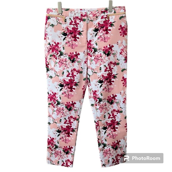 Calvin Klein Floral ankle pants - Picture 1 of 10